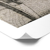 bei der Bank, c.1800 (Gravieren) Poster (Ecke)