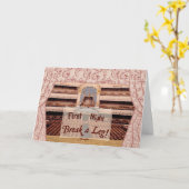 Bei der Bühne in der ersten Nacht Karte (Gelbe Blume)