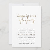 Bei der letzten Hochzeit Ankündigung und Einladung (Rückseite)