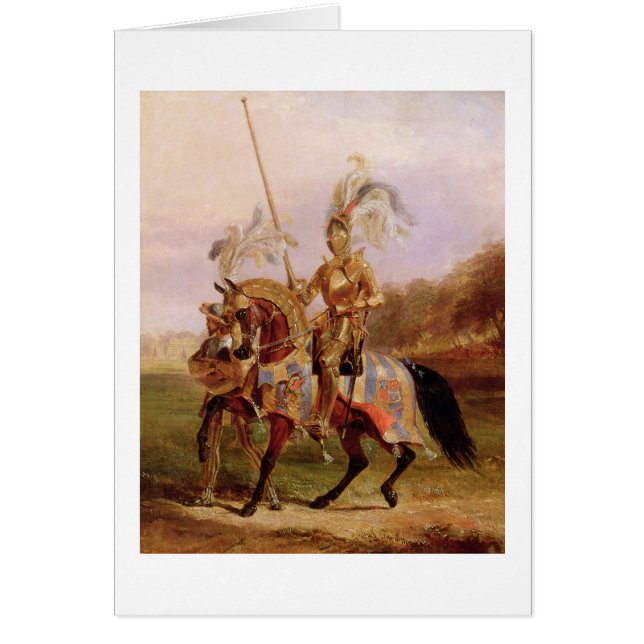 Bei Eglinton Lord des Turniers, 1840 (Öl an (Vorne)