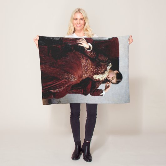 Bei einer Erholung, Ilya Repin Fleecedecke (Beispiel)