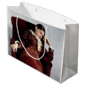 Bei einer Erholung, Ilya Repin Große Geschenktüte (Rückseite Schrägansicht)