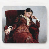 Bei einer Erholung, Ilya Repin Mousepad (Vorne)