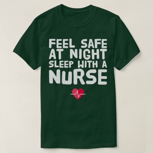 Bei einer Krankenschwester 4 T-Shirt (Design vorne)