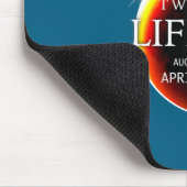 Bei einer Sonnenfinsternis 04 08 24 Mousepad (Ecke)