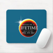 Bei einer Sonnenfinsternis 04 08 24 Mousepad (Mit Mouse)