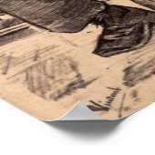 Bei Eternitys Gate - Van Gogh Poster (Ecke)