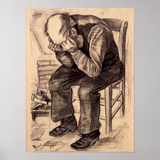 Bei Eternitys Gate - Van Gogh Poster (Vorne)