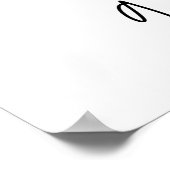 Bei Feminismus geht es nicht darum, Frauen stärker Poster (Ecke)