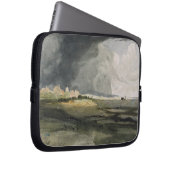 Bei Hailsham Sussex: Ein nähernder Sturm, 1821 Laptopschutzhülle (Vorne Rechts)