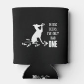 Bei Hundbier hatte ich nur eine lustige Zitate Dosenkühler (Rückseite)