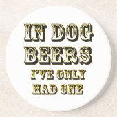 Bei Hundebier Getränkeuntersetzer (Vorne)