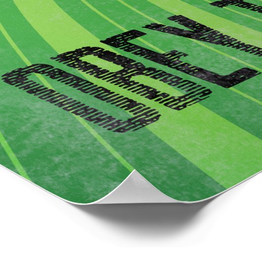 Bei Katzen vertrauen wir auf die Meows # 6 Poster (Ecke)