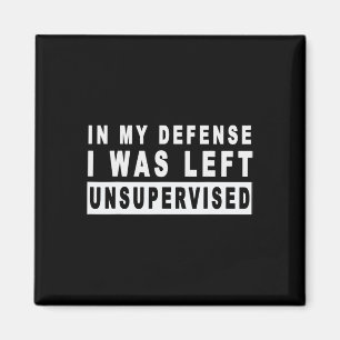 Bei meiner Verteidigung wurde ich als unbeaufsicht Magnet