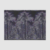 Bei Palmen aus dem Straßenverkehr schwarzes Papier (Vorderseite)