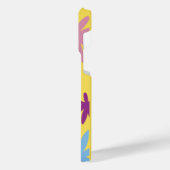 BEI SICH SELBST PATIENT SEIN, SELBST LIEBE CARTOON iPhone HÜLLE (Linke Seite)