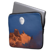 Bei Sonnenaufgang | Aiguille du Plan Chamonix, Fra Laptopschutzhülle (Vorderseite Links)