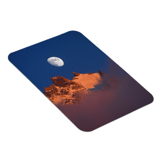 Bei Sonnenaufgang | Aiguille du Plan Chamonix, Fra Magnet (Rechte Seite)