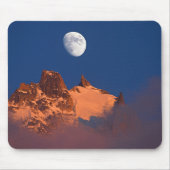 Bei Sonnenaufgang | Aiguille du Plan Chamonix, Fra Mousepad (Vorne)