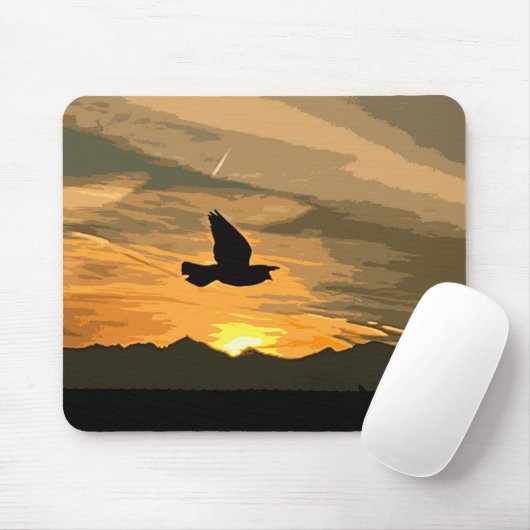 Bei Sonnenaufgang Mousepad (Mit Mouse)