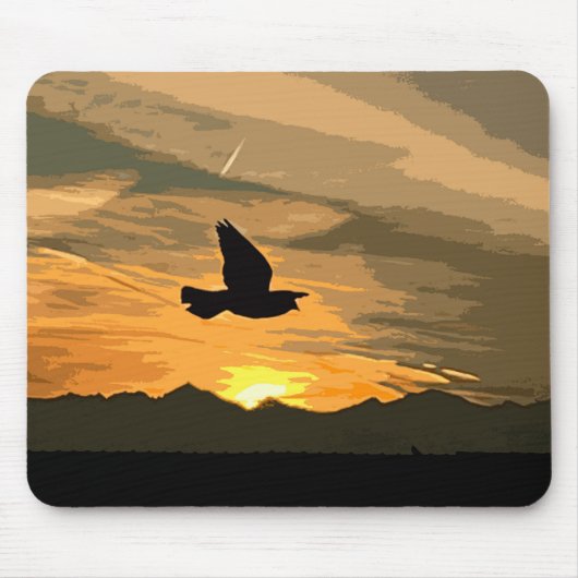 Bei Sonnenaufgang Mousepad (Vorne)