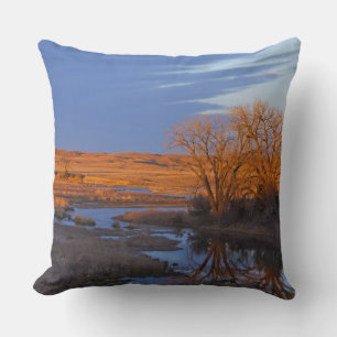 Bei Sonnenuntergang am Calamus River badet Kissen