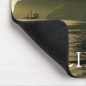 Bei Sonnenuntergang ausziehen Mousepad (Ecke)