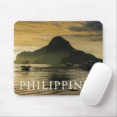 Bei Sonnenuntergang ausziehen Mousepad (Mit Mouse)