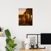 Bei Sonnenuntergang. Poster (Heimbüro)