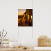 Bei Sonnenuntergang. Poster (Küche)