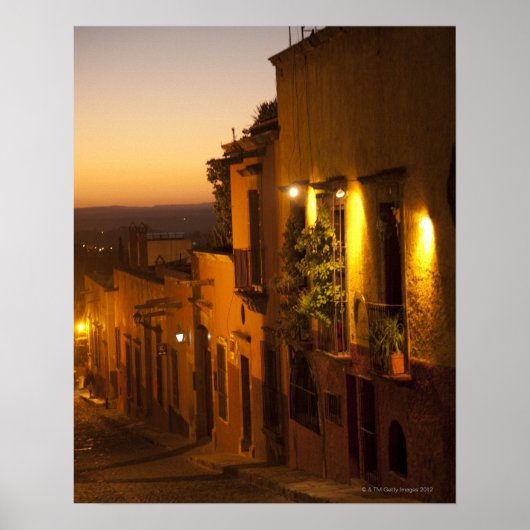 Bei Sonnenuntergang. Poster (Vorne)