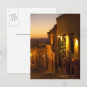 Bei Sonnenuntergang. Postkarte (Vorne/Hinten)