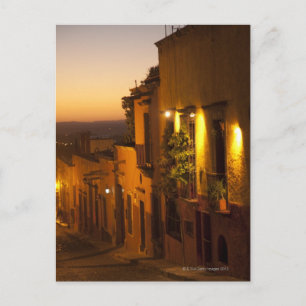 Bei Sonnenuntergang. Postkarte