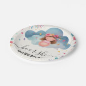 Bei Stash Fun Cloud Family in der spanischen Gende Pappteller (Schrägansicht)