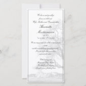 Bei stille Trauer - Baum auf der Wiese (Rückseite)