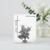 Bei stille Trauer - Baum auf der Wiese 2.0 (Stehend Vorderseite)