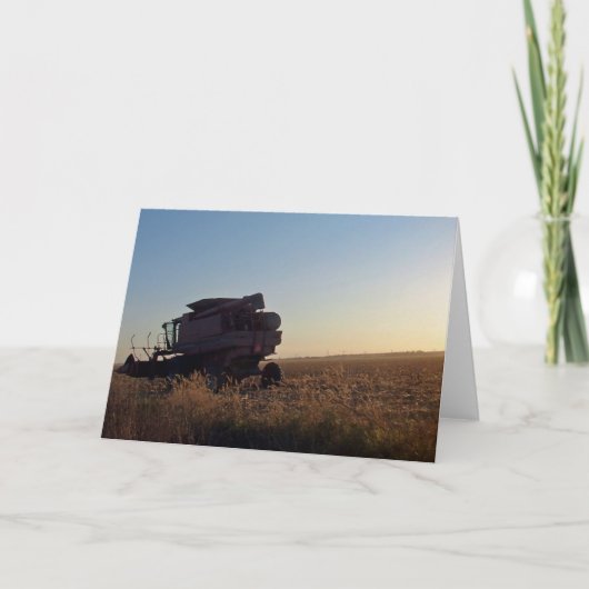 Bei Sunset kombinieren Karte (Vorderseite)