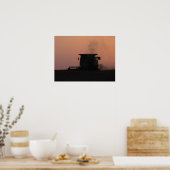 Bei Sunset kombinieren Poster (Küche)