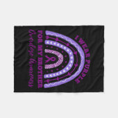 Bei Überdosierung von Müttern Lila, Bewusstlosigke Fleecedecke (Vorderseite (Horizontal))