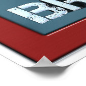 Bei Zombies Scheiben Poster (Ecke)