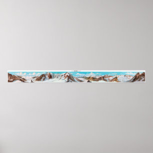 BEICHGRAT Swiss Alps Panorama 360° Poster