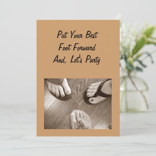 BEIDE "40." GEBURTSTAGLICHE EINLADUNG (Stehend Vorderseite)