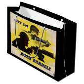 Beide Barrels, Militär und Industrie, Kriegsbemühu Große Geschenktüte (Vorderseite Schrägansicht)