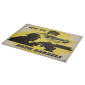 Beide Barrels, Militär und Industrie, Kriegsbemühu Schneidebrett (Ecke)