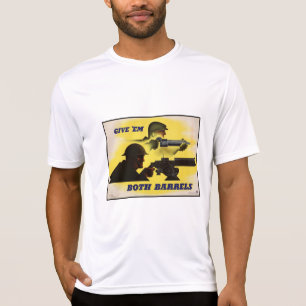 Beide Barrels, Militär und Industrie, Kriegsbemühu T-Shirt