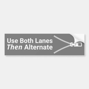 Beide Lanes-Autoaufkleber verwenden Autoaufkleber