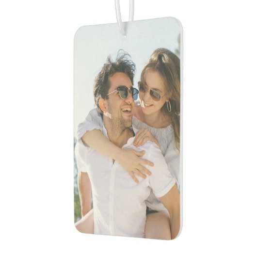 Beide Seiten Benutzerdefiniertes Foto Eigene Autom Autolufterfrischer (Links)