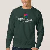 Beide Seiten Print Business arbeiten einheitlich M Sweatshirt (Vorderseite)