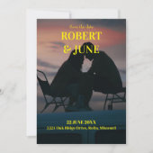 Beide Seiten voller Foto Save The Date (Vorderseite)