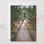 Beide Seiten voller Foto Save The Date (Rückseite)